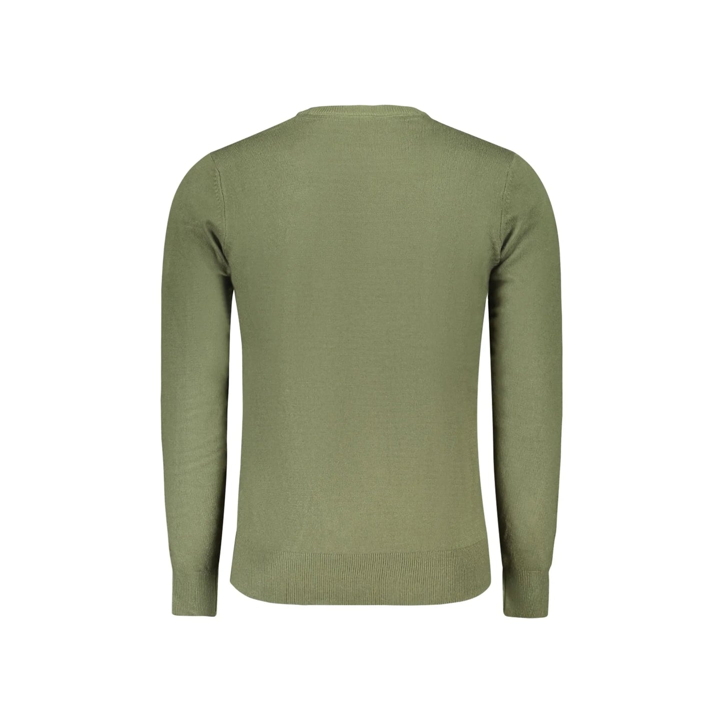 North Sails Maglia Uomo Verde Girocollo con Logo Maglie - vista 2