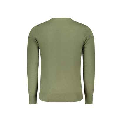 North Sails Maglia Uomo Verde Girocollo con Logo Maglie - vista 2