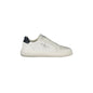 CALVIN KLEIN Scarpe Sneakers Uomo Bianche con Dettagli Neri e Plantare Removibile Bianco - foto prodotto