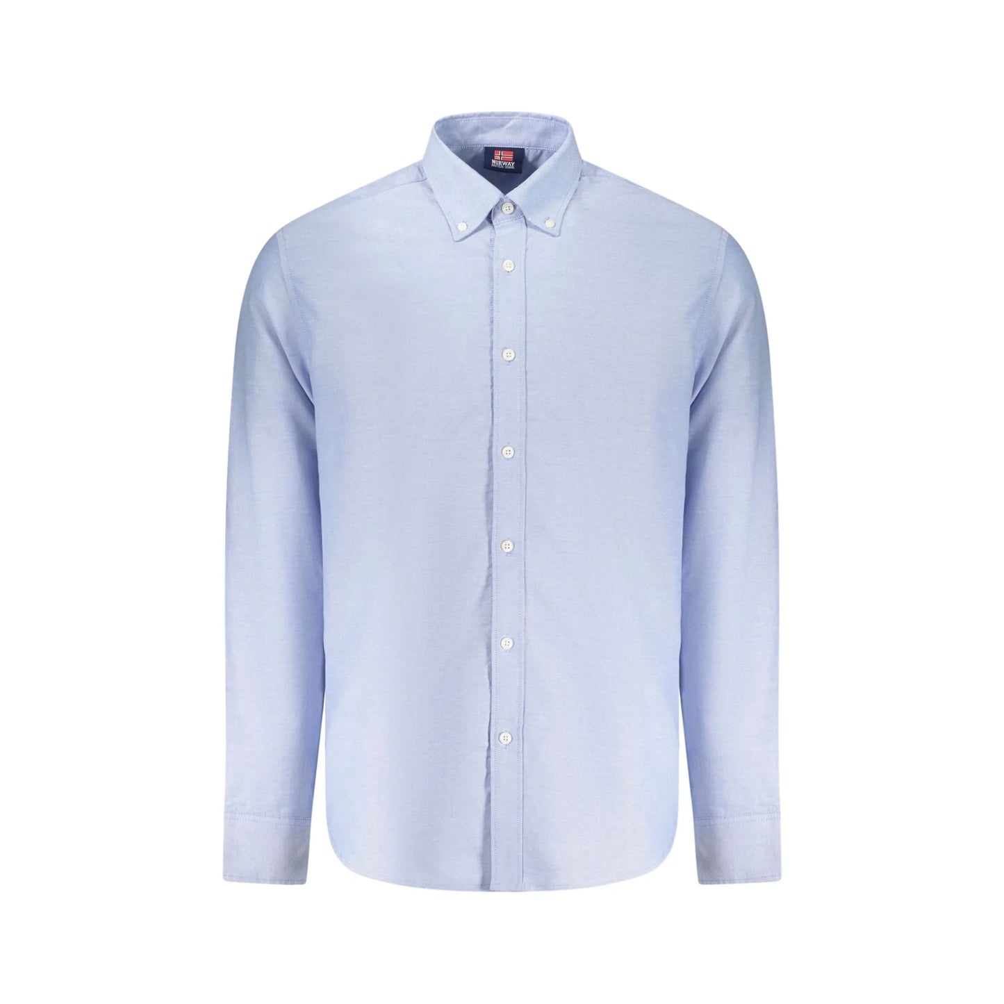Norway 1963 Camicia Maniche Lunghe Uomo Azzurra Logo Camicie Azzurro - foto prodotto