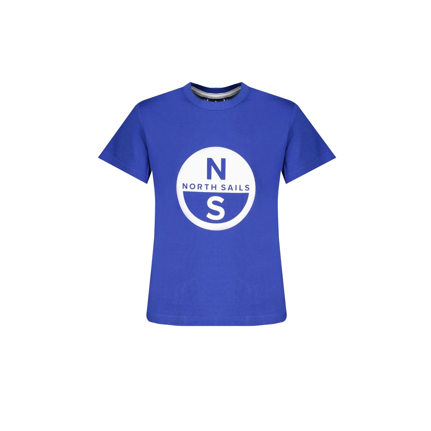 North Sails T-Shirt Maniche Corte Bambino Blu Stampa Logo - foto prodotto