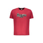 Pepe Jeans T-Shirt Maniche Corte Uomo Rossa Stampa Logo Rosso - foto prodotto