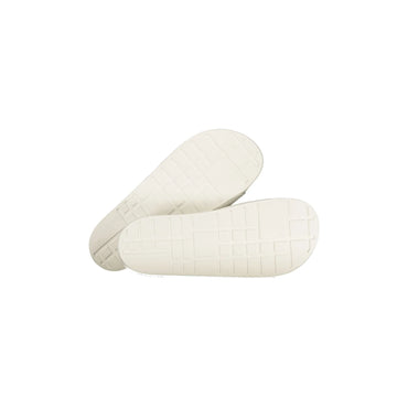 Calvin Klein Ciabatte Uomo Bianche Ricamo Logo bianco - vista 2