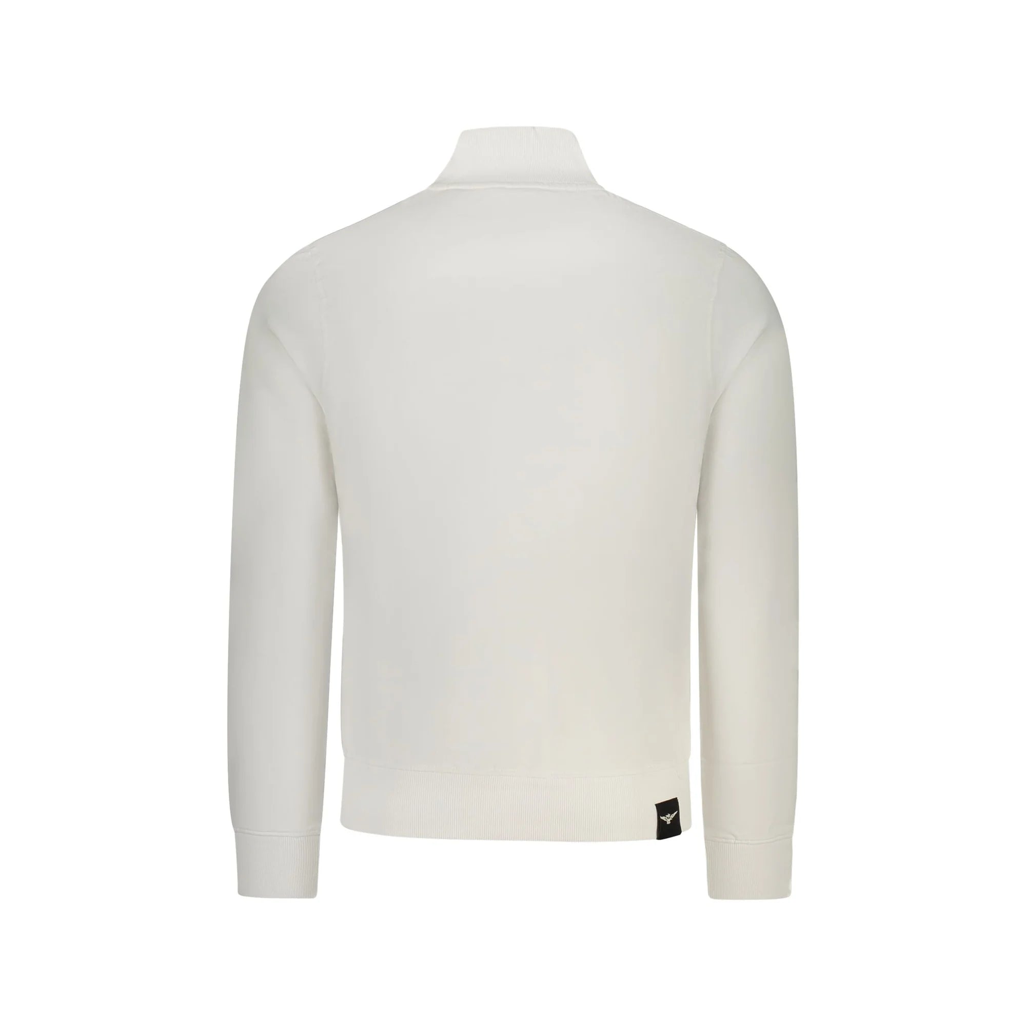 ACCADEMIA MILITARE FELPA CON ZIP UOMO BIANCO