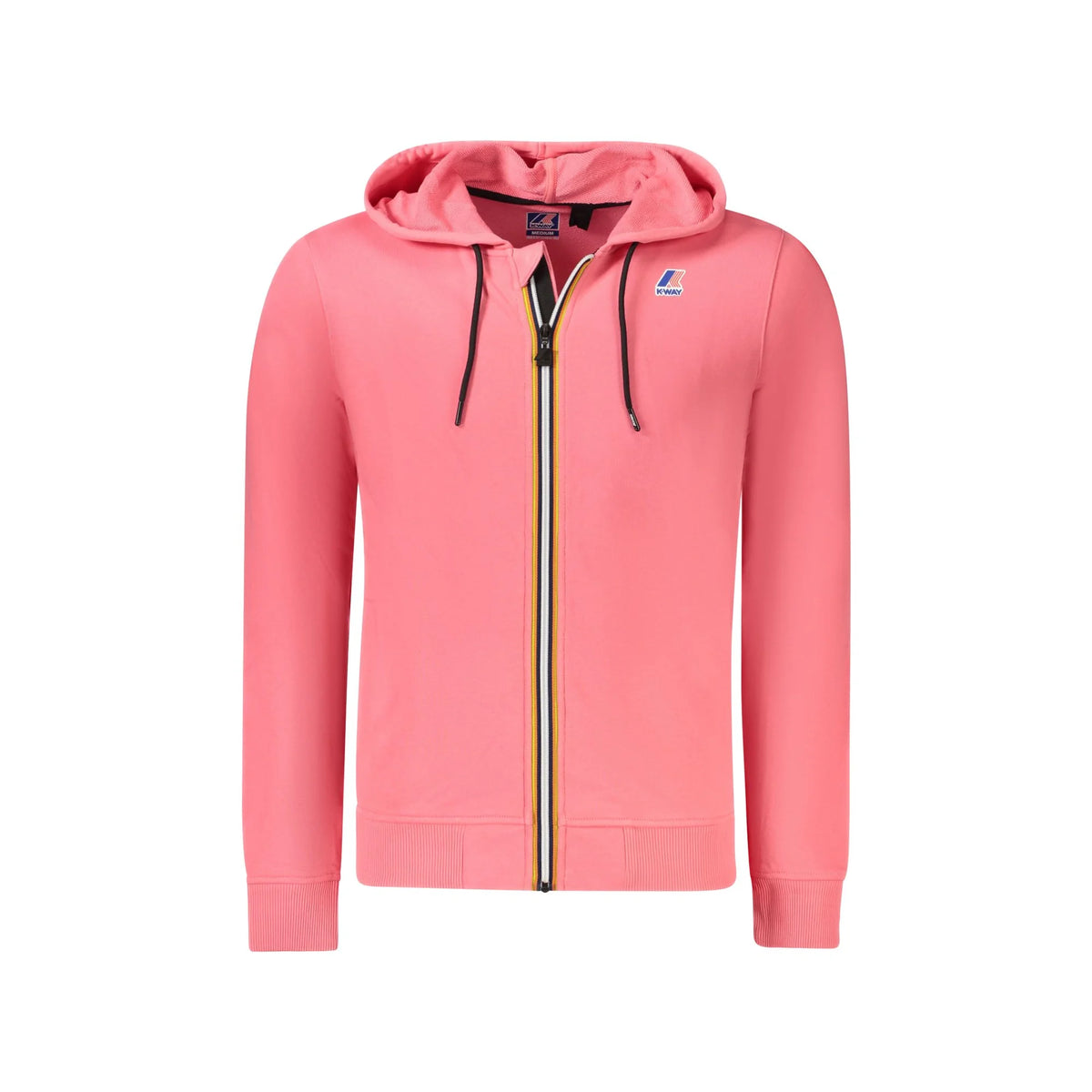 K-WAY FELPA CON ZIP UOMO ROSA