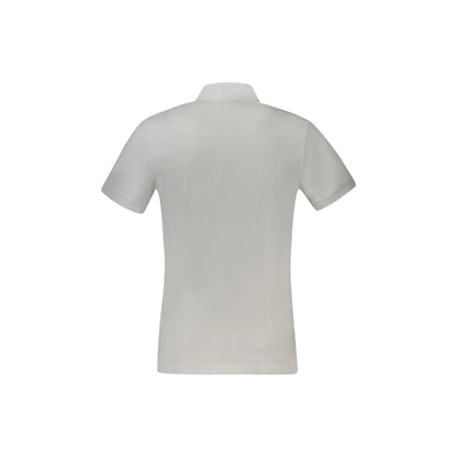 Boss Polo Maniche Corte Uomo Bianca Ricamo Logo bianco - vista 2