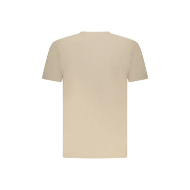 Norway 1963 T-Shirt Maniche Corte Uomo Beige Stampa - vista 2