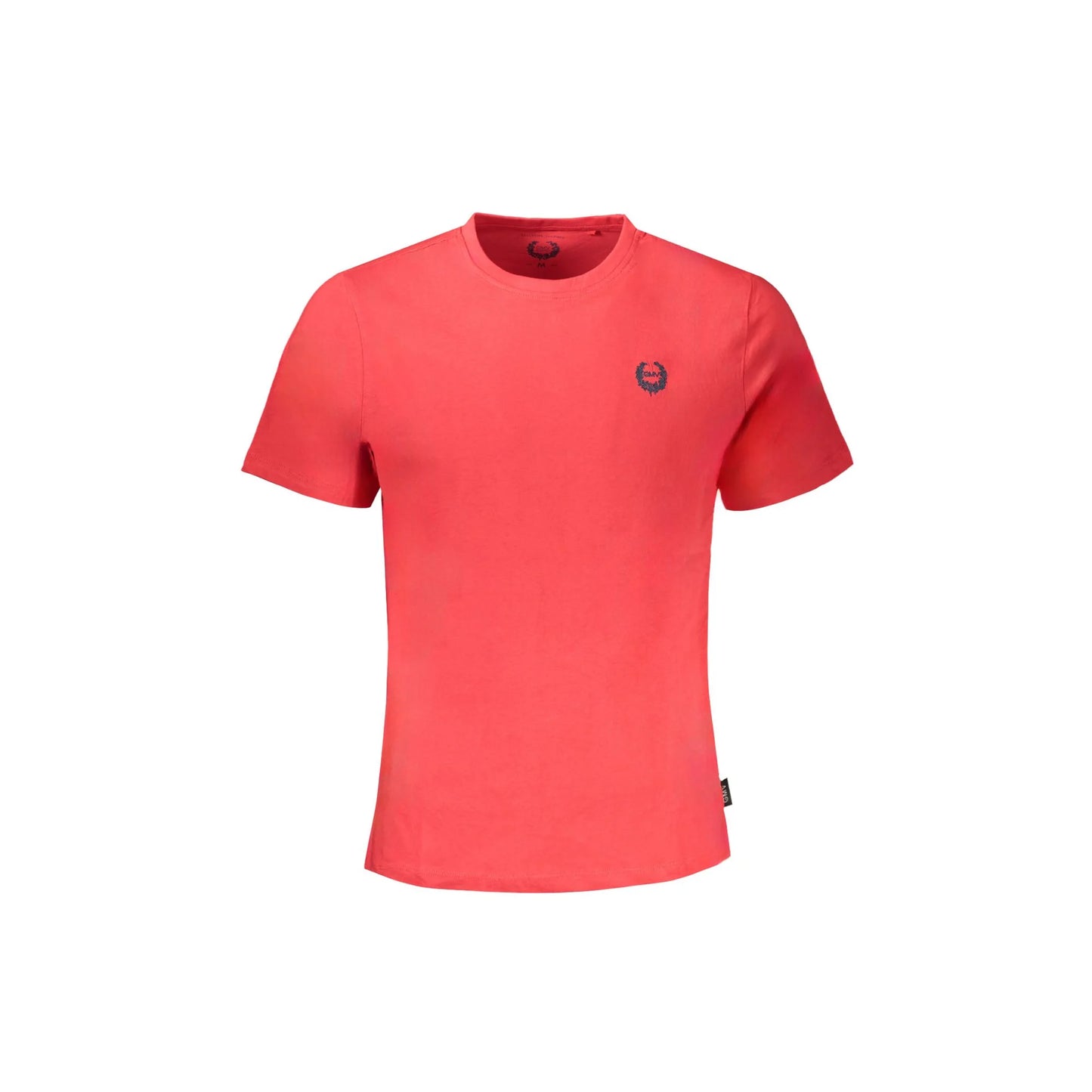 Gian Marco Venturi T-Shirt Maniche Corte Uomo Rossa Ricamo Rosso - foto prodotto