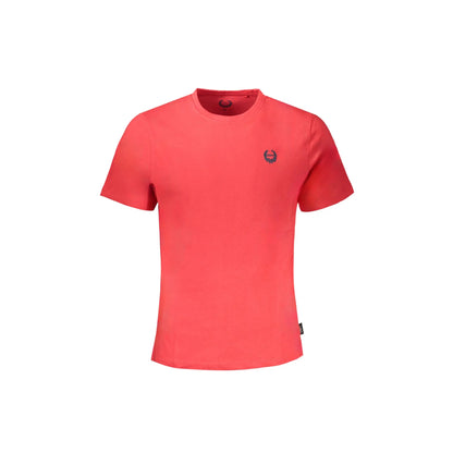 Gian Marco Venturi T-Shirt Maniche Corte Uomo Rossa Ricamo Rosso - foto prodotto