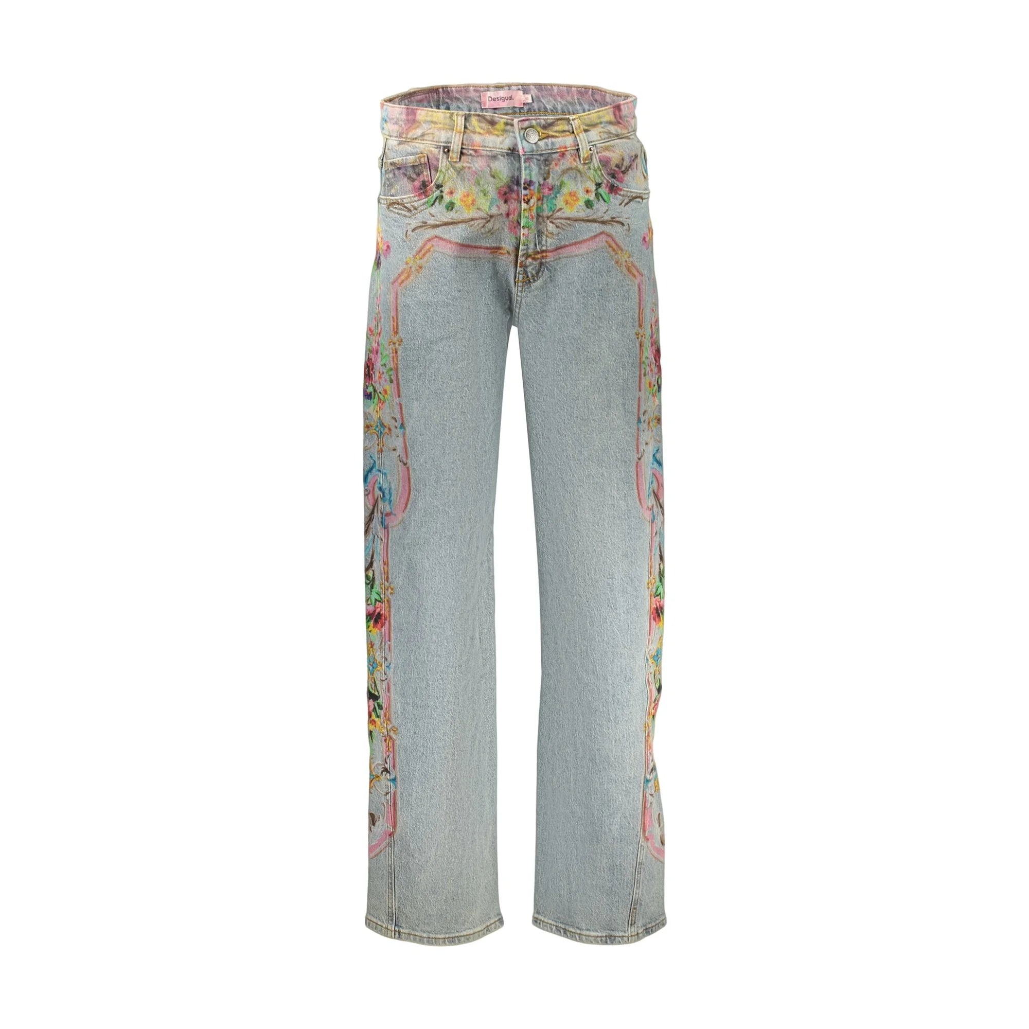 DESIGUAL JEANS DENIM DONNA BLU