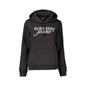 Tommy Hilfiger Felpa Donna Nera Cappuccio Felpata Stampa Logo Felpe Nero - foto prodotto