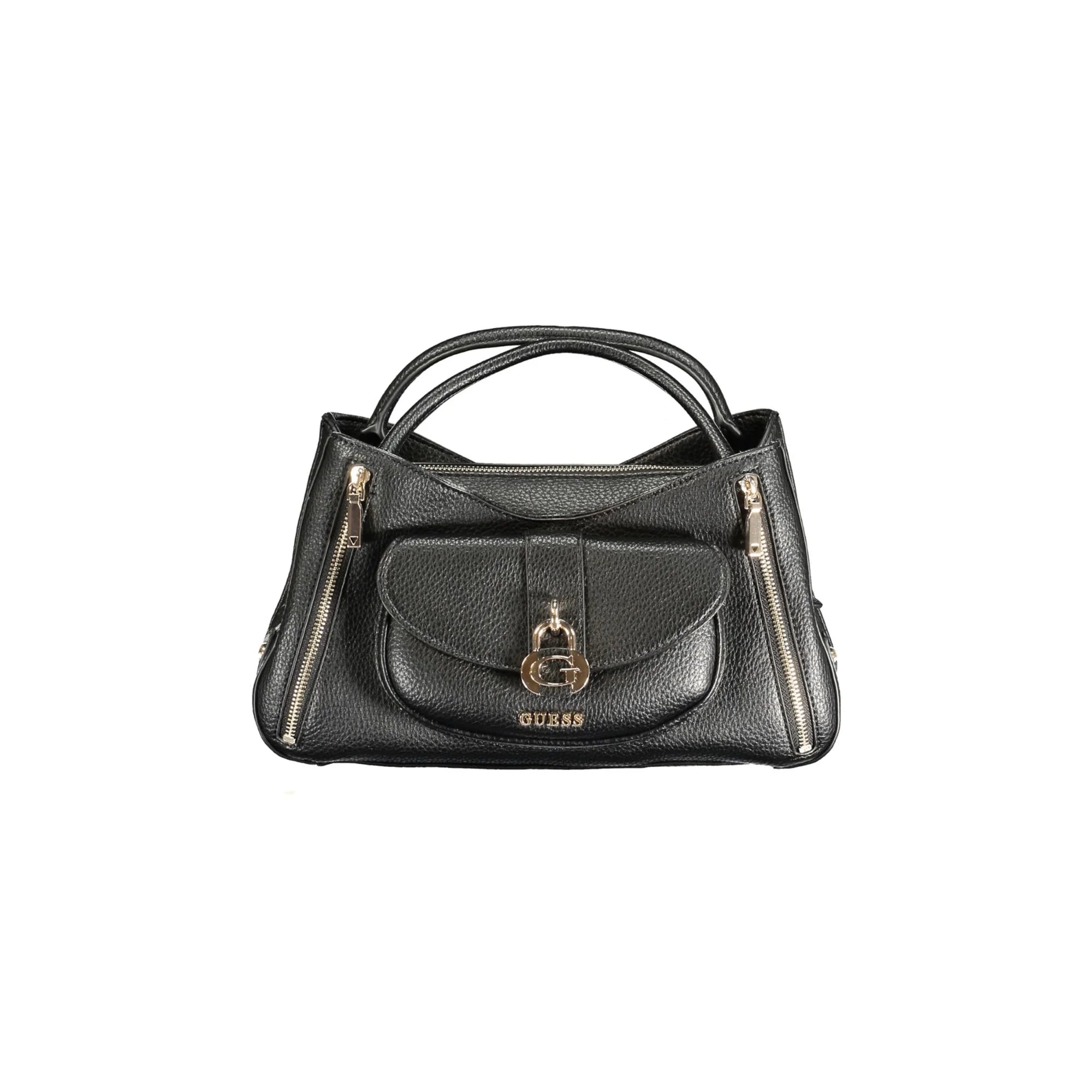Guess Jeans Borsa a Tracolla Donna Nera Logo Borse Nero - foto prodotto
