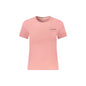 Guess Jeans T-Shirt Maniche Corte Donna Rosa Stampa Logo - foto prodotto