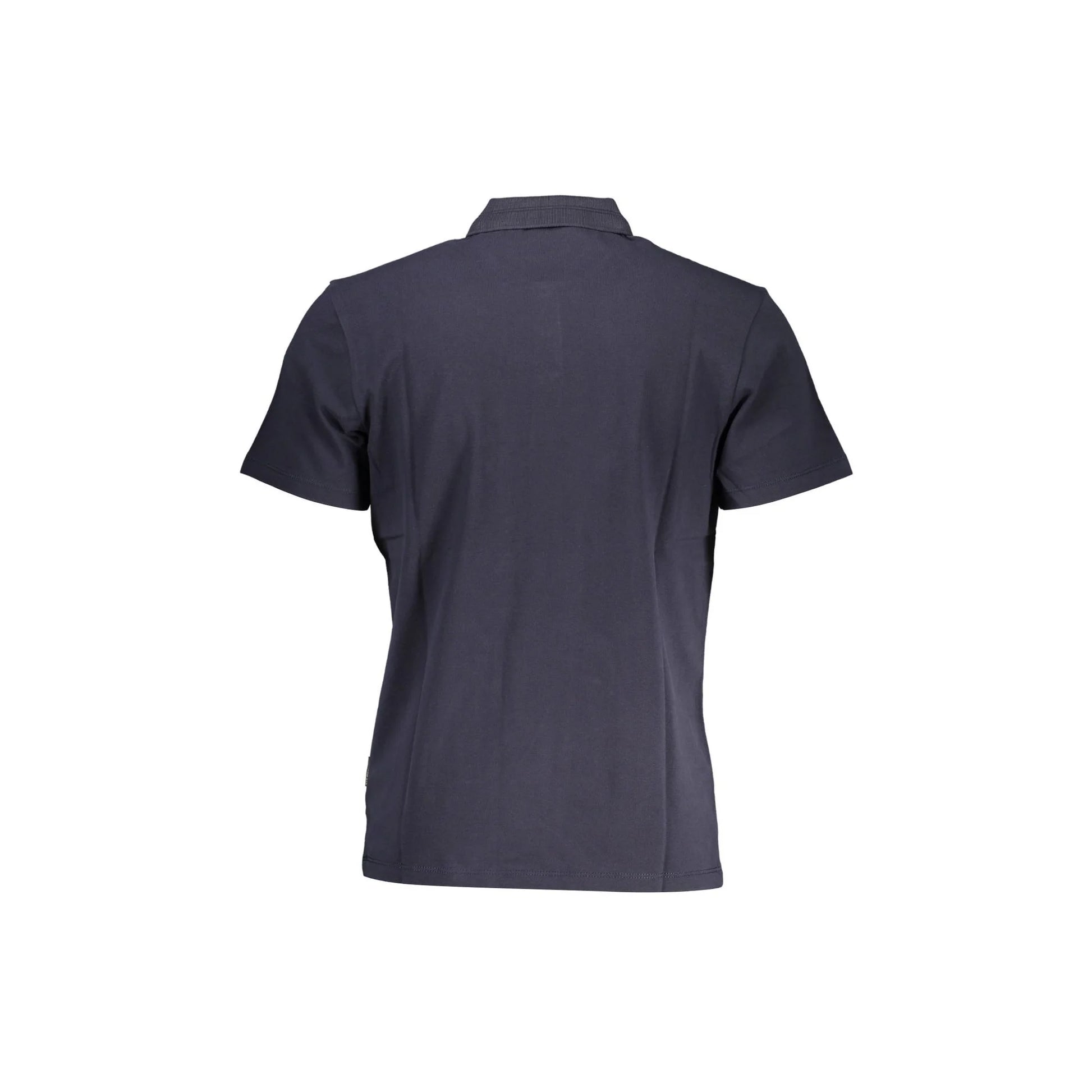 Napapijri Polo Maniche Corte Uomo Blu Ricamo - vista 2