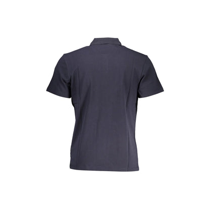 Napapijri Polo Maniche Corte Uomo Blu Ricamo - vista 2