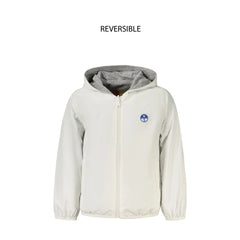 North Sails Giubbotto Maniche Lunghe Unisex Bianco Stampa Logo