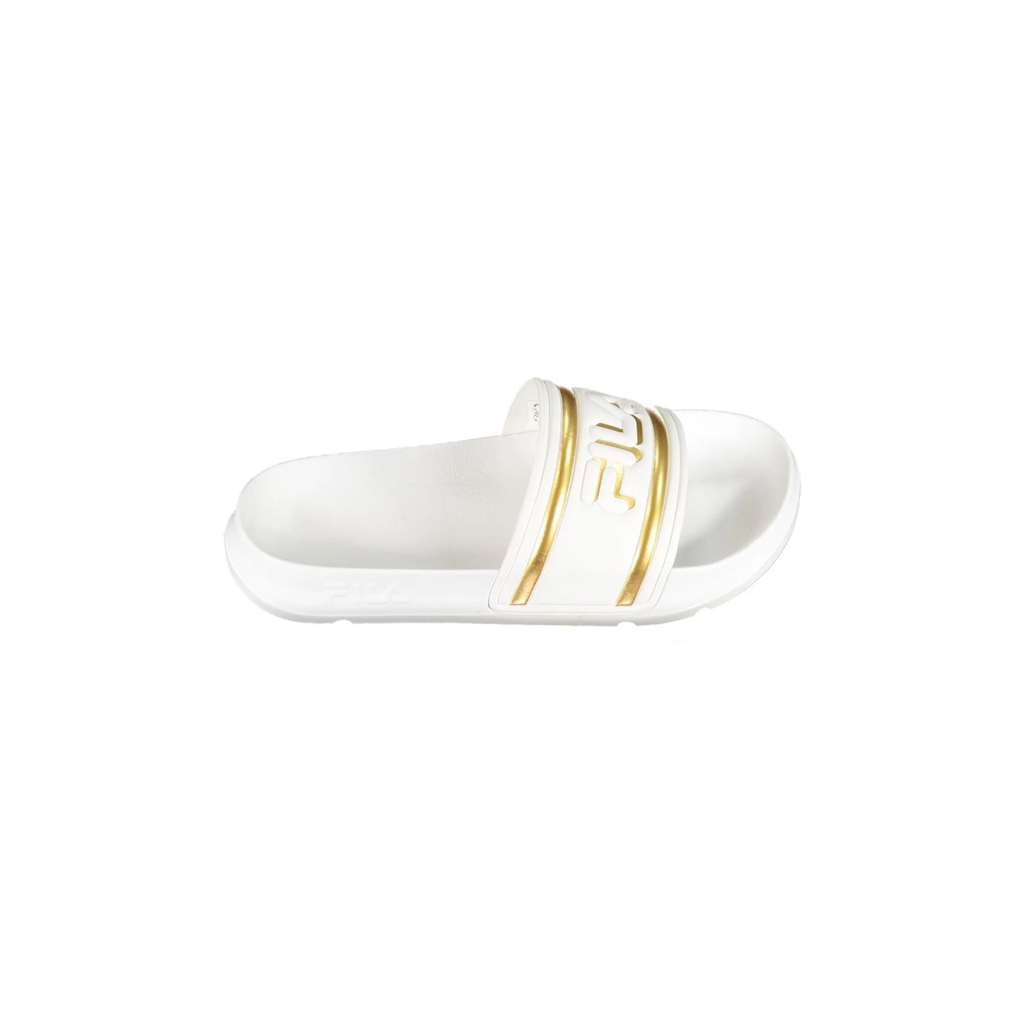 FILA Ciabatte Donna Bianche Morro Bay con Logo a Contrasto Bianco - foto prodotto