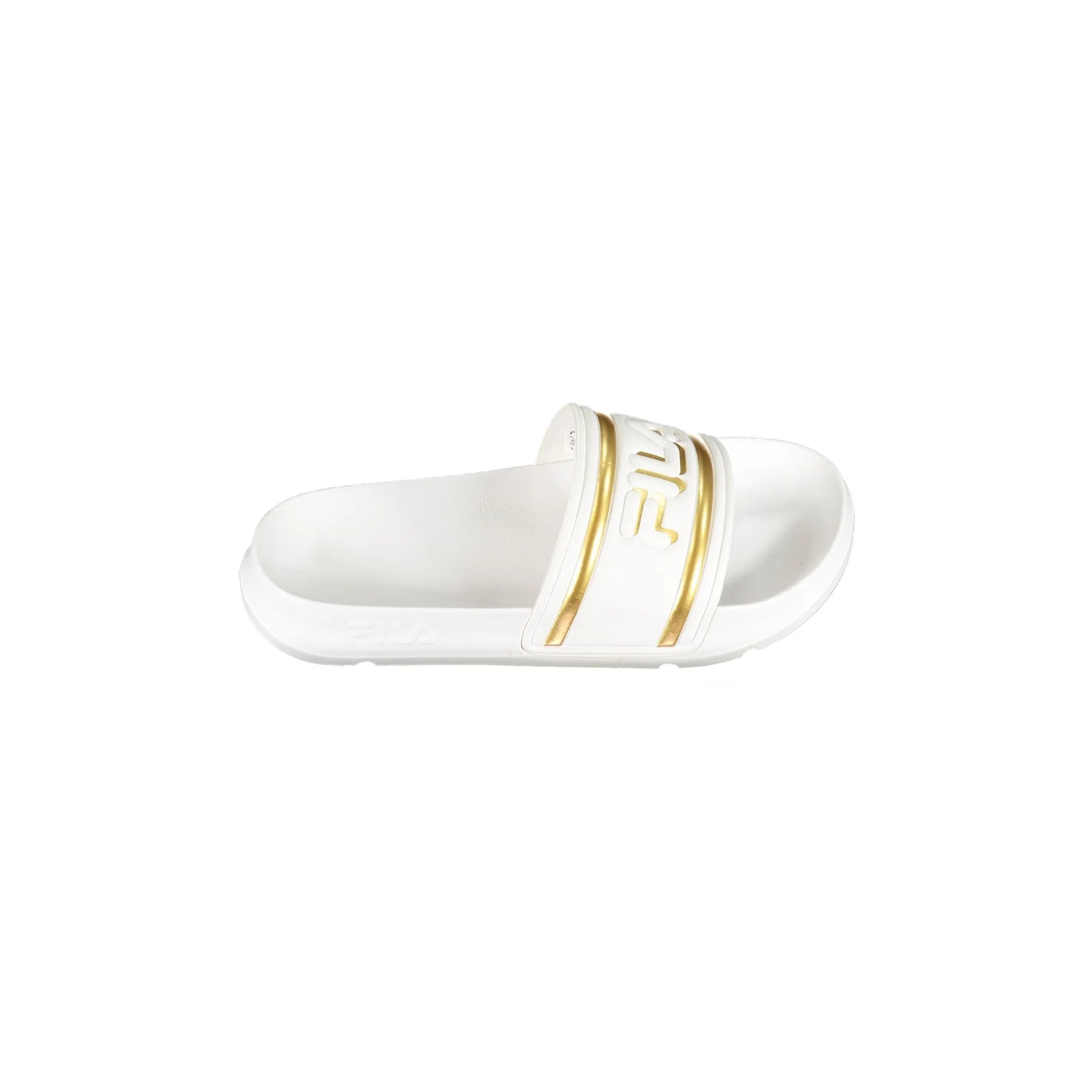 FILA Ciabatte Donna Bianche Morro Bay con Logo a Contrasto Bianco - foto prodotto