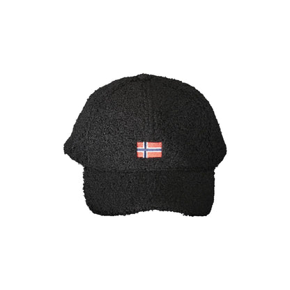 NORWAY 1963 Cappello Uomo Nero con Visiera e Chiusura Strap Cappelli - foto prodotto