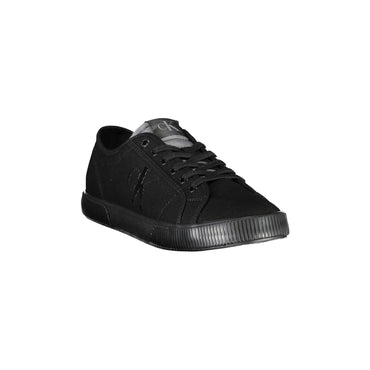 CALVIN KLEIN Scarpe Sportive Uomo Nere con Stampa e Dettagli Sneakers nero - vista 2