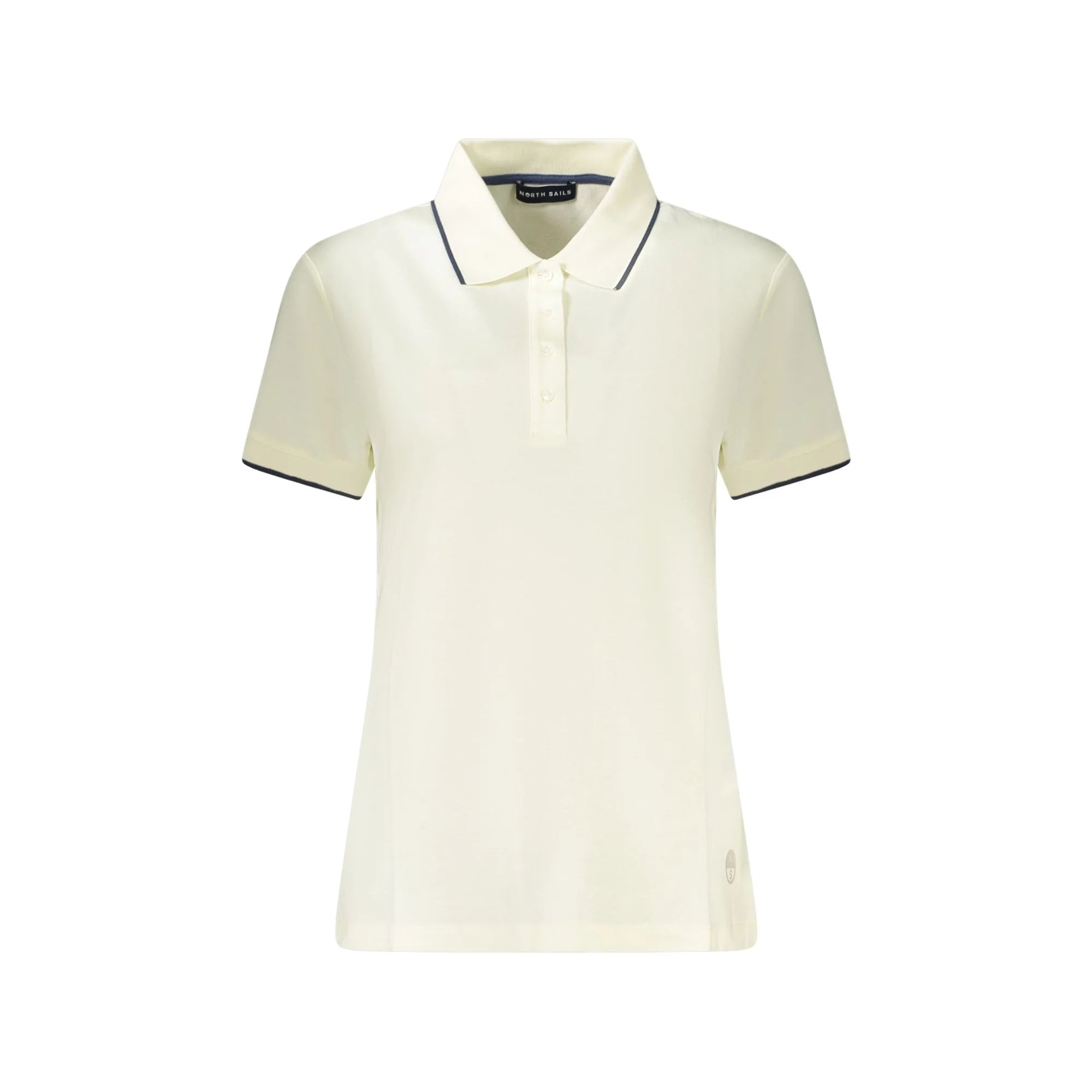 North Sails Polo Maniche Corte Donna Bianca Stampa Bianco - foto prodotto