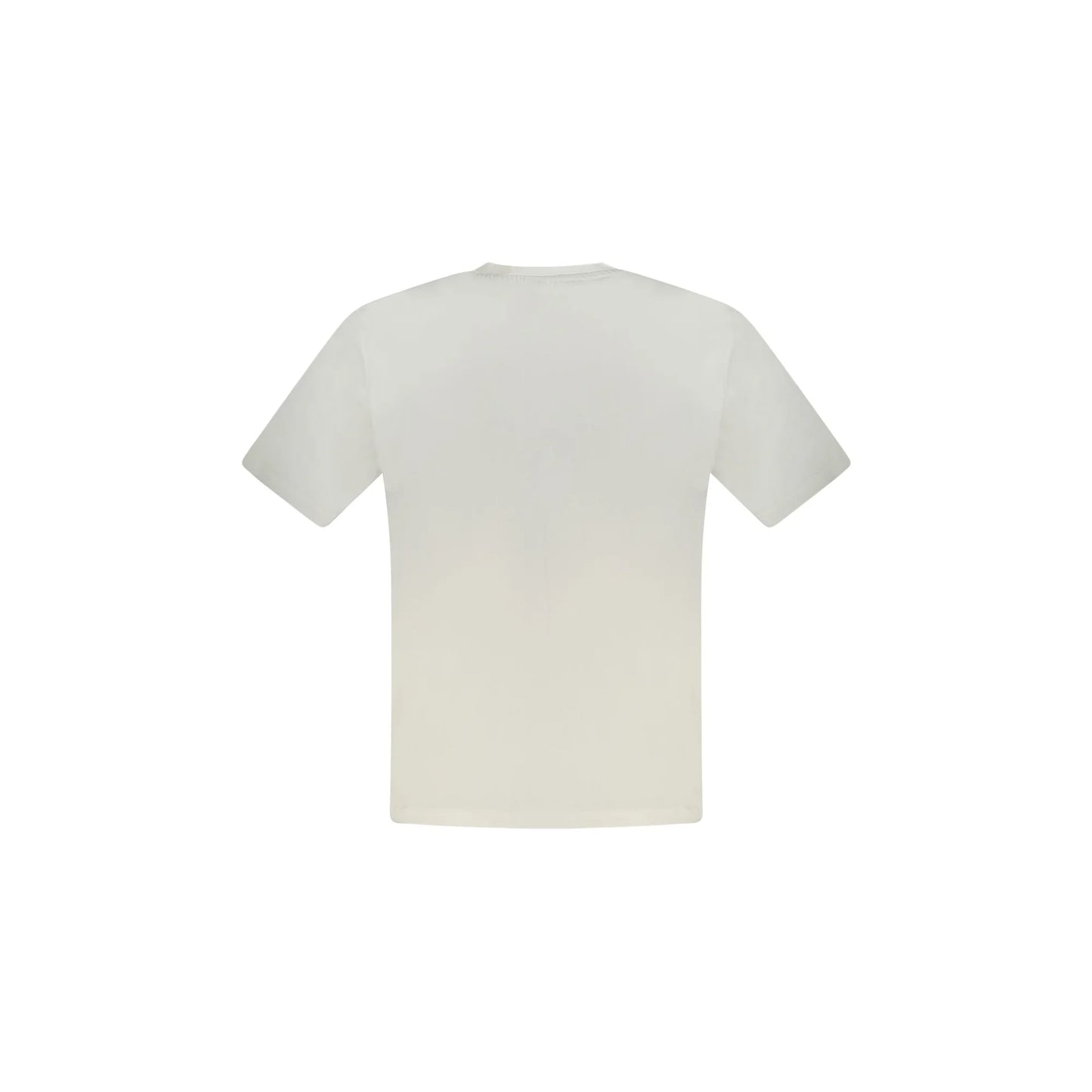 North Sails T-Shirt Uomo Bianca Girocollo Cotone Stampa Logo bianco - vista 2