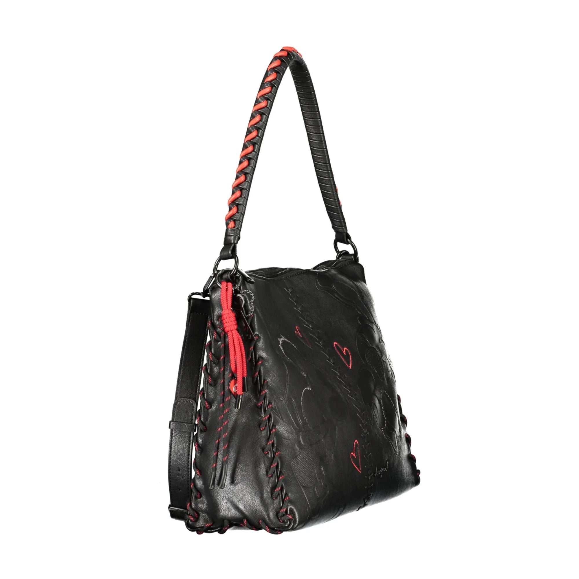 DESIGUAL BORSA DONNA NERO