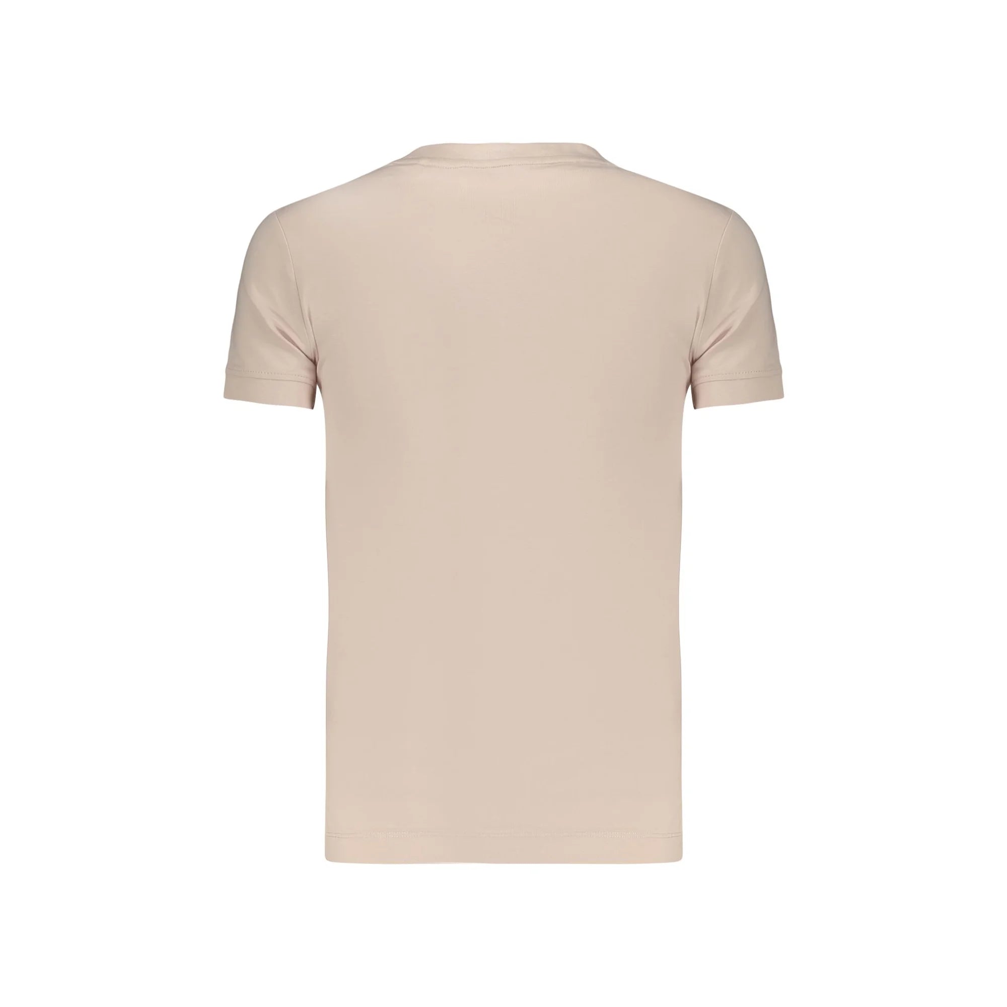 GUESS JEANS T-SHIRT MANICHE CORTE DONNA ROSA
