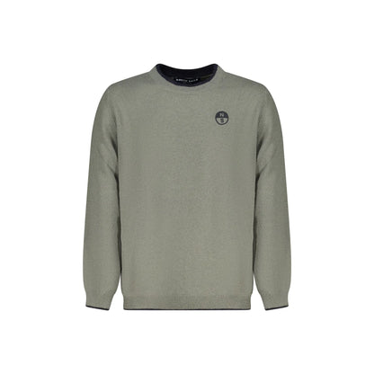 North Sails Maglione Bambino Verde Girocollo Lana Cachemire Logo Maglie unisex - foto prodotto