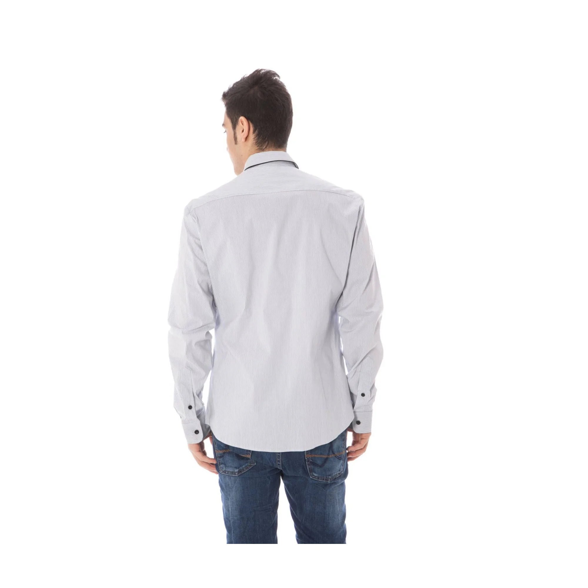 COSTUME NATIONAL CAMICIA MANICHE LUNGHE UOMO AZZURRO