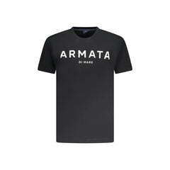 Armata Di Mare Tricou Maneci Scurte Bărbați Negru Print Logo