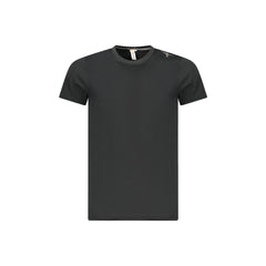Accademia Militare T-Shirt Maniche Corte Uomo Nera Stampa