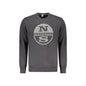North Sails Felpa Uomo Nera Girocollo con Logo Felpe Nero - foto prodotto