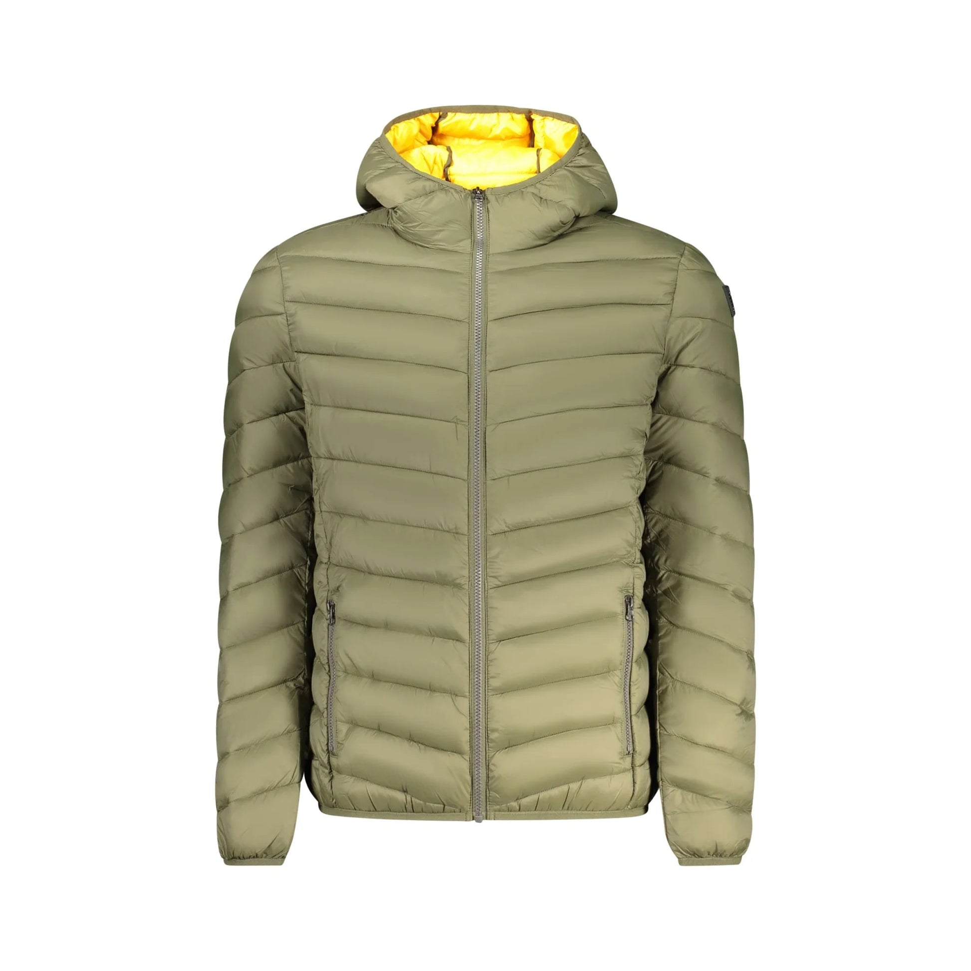 Marina Yachting Giubbotto Uomo Verde Cappuccio Zip Logo Giubbotti e Giacche - foto prodotto