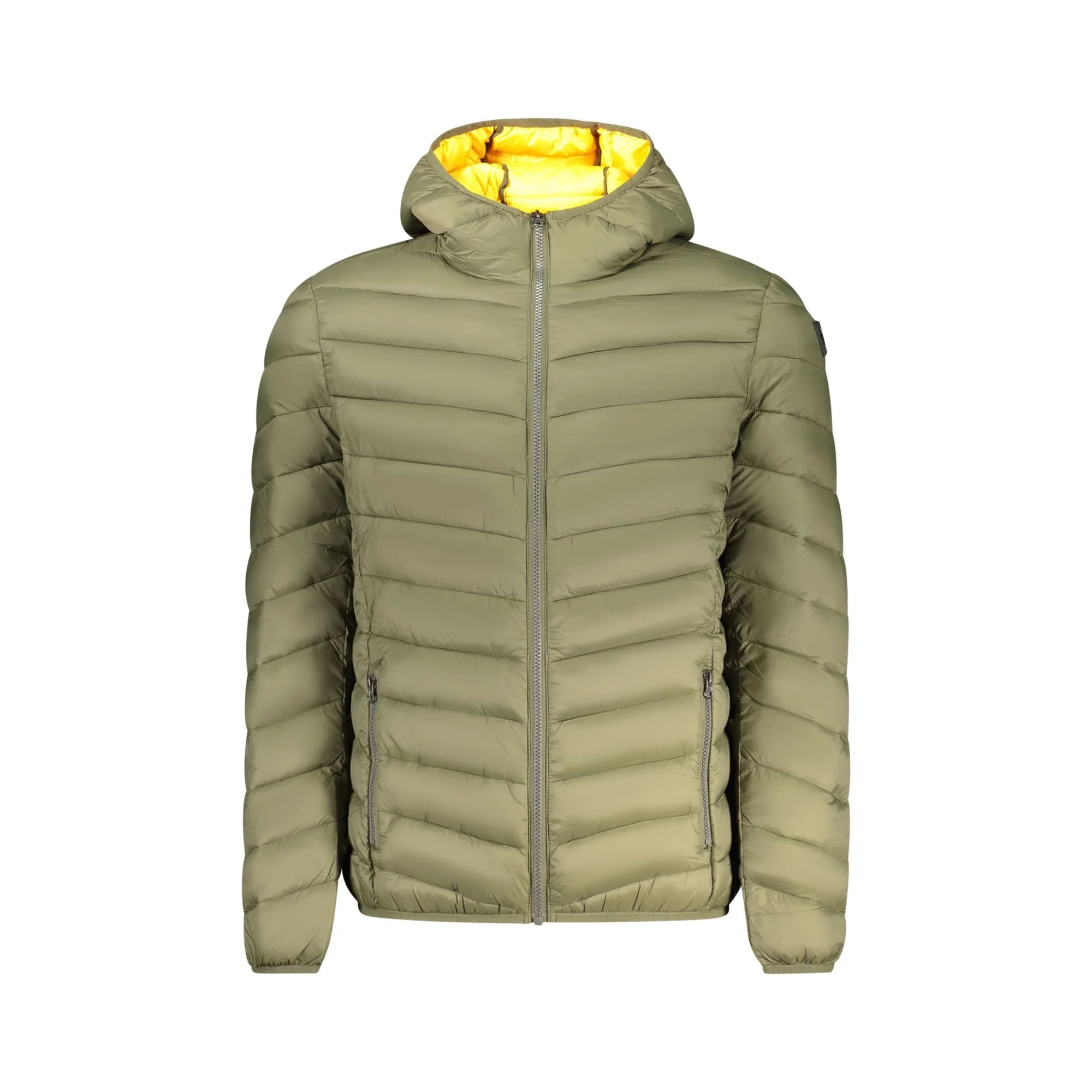 Marina Yachting Giubbotto Uomo Verde Cappuccio Zip Logo Giubbotti e Giacche - foto prodotto