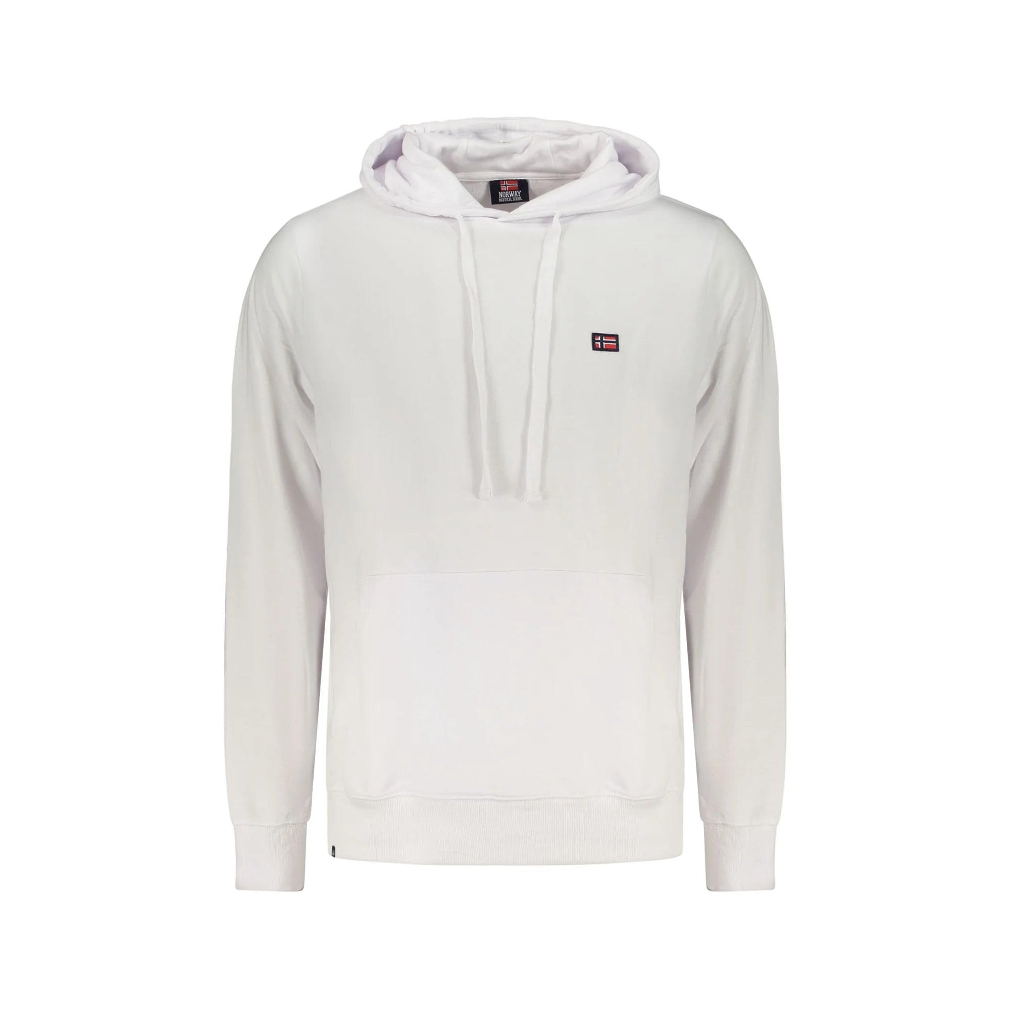 NORWAY 1963 FELPA SENZA ZIP UOMO BIANCO