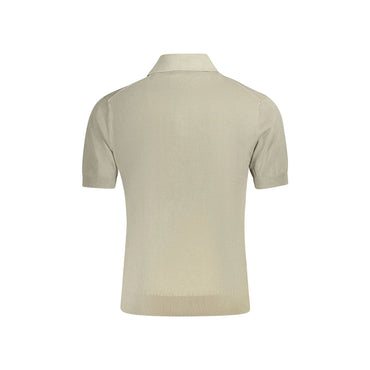 Guess Jeans Polo Maniche Corte Uomo Verdi Ricamo Maglie - vista 2