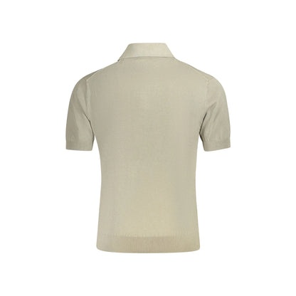 Guess Jeans Polo Maniche Corte Uomo Verdi Ricamo Maglie - vista 2