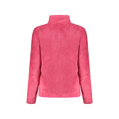 Norway 1963 Felpa Donna Rosa con Zip Peluche Applicazione Logo Felpe - vista 2