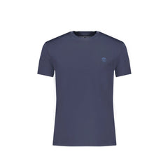 Timberland T-Shirt Maniche Corte Uomo Blu Ricamo