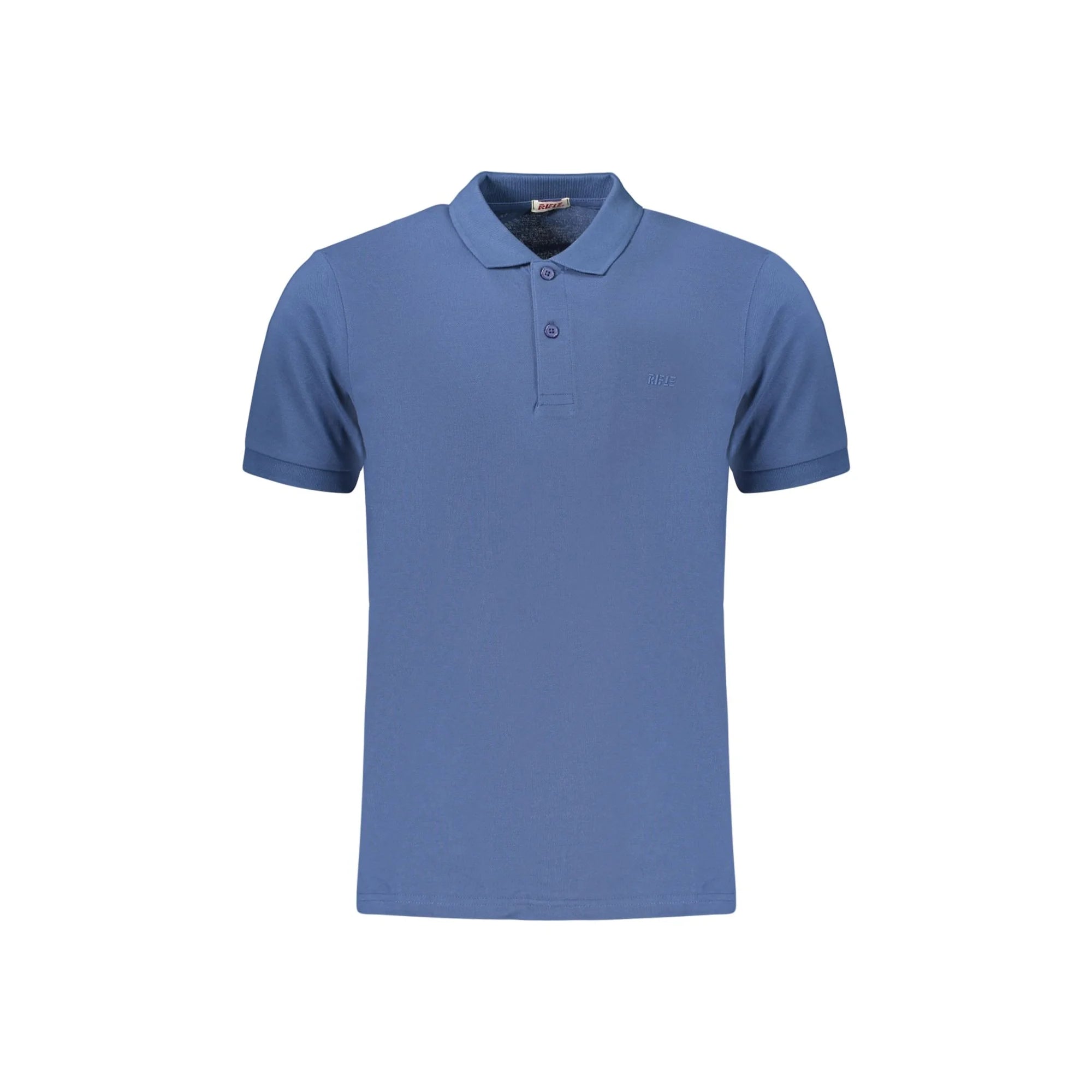 RIFLE POLO MANICHE CORTE UOMO BLU