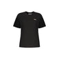 Fila T-Shirt Maniche Corte Donna Nera Stampa Logo Nero - foto prodotto
