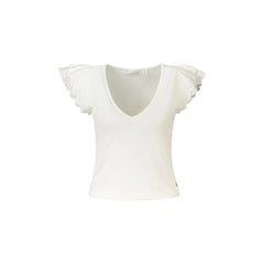 Guess Jeans T-Shirt Maniche Corte Donna Bianca Logo