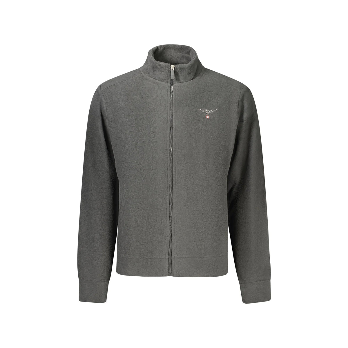 ACCADEMIA MILITARE FELPA CON ZIP UOMO NERO