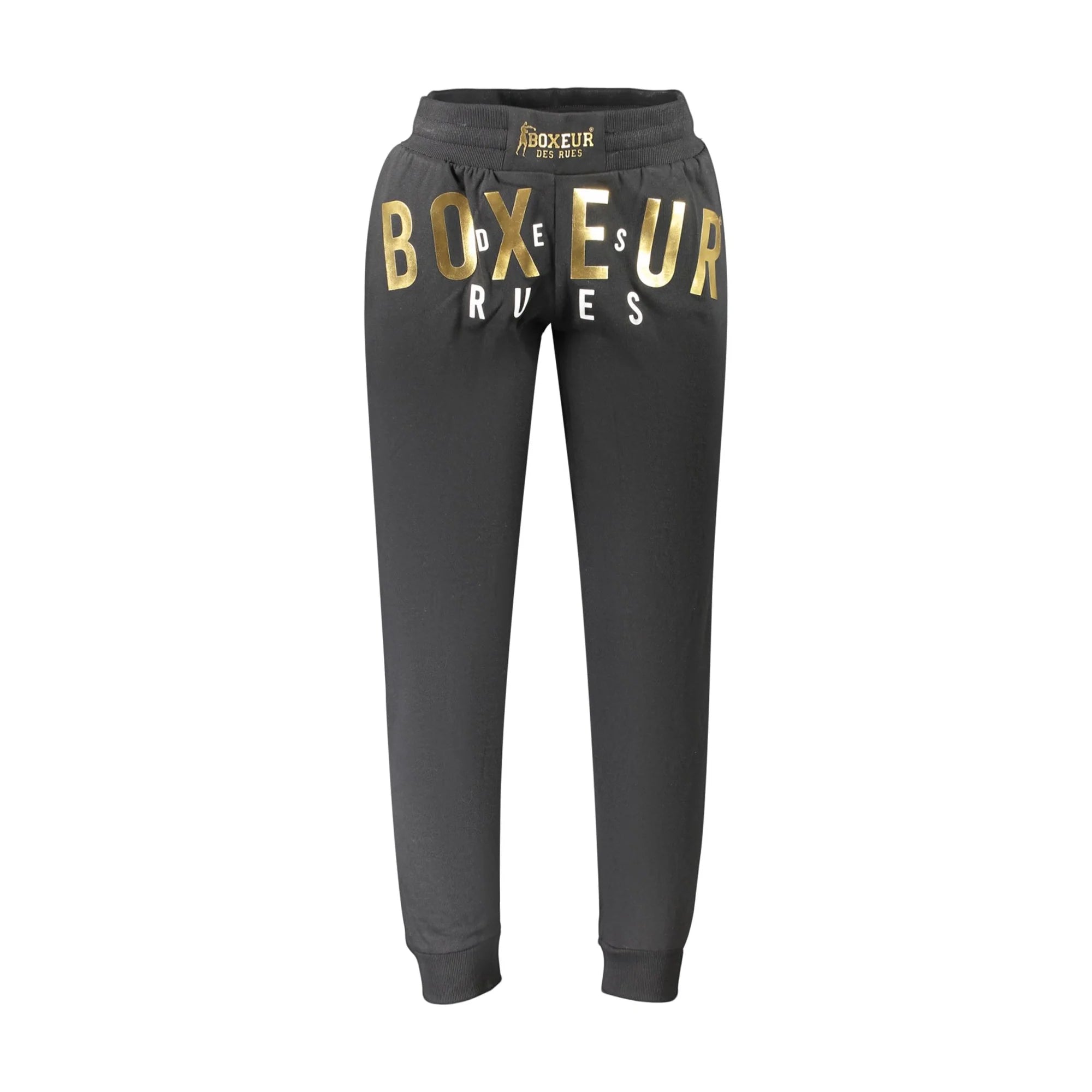 BOXEUR DES RUES PANTALONE TUTA LUNGO UOMO NERO