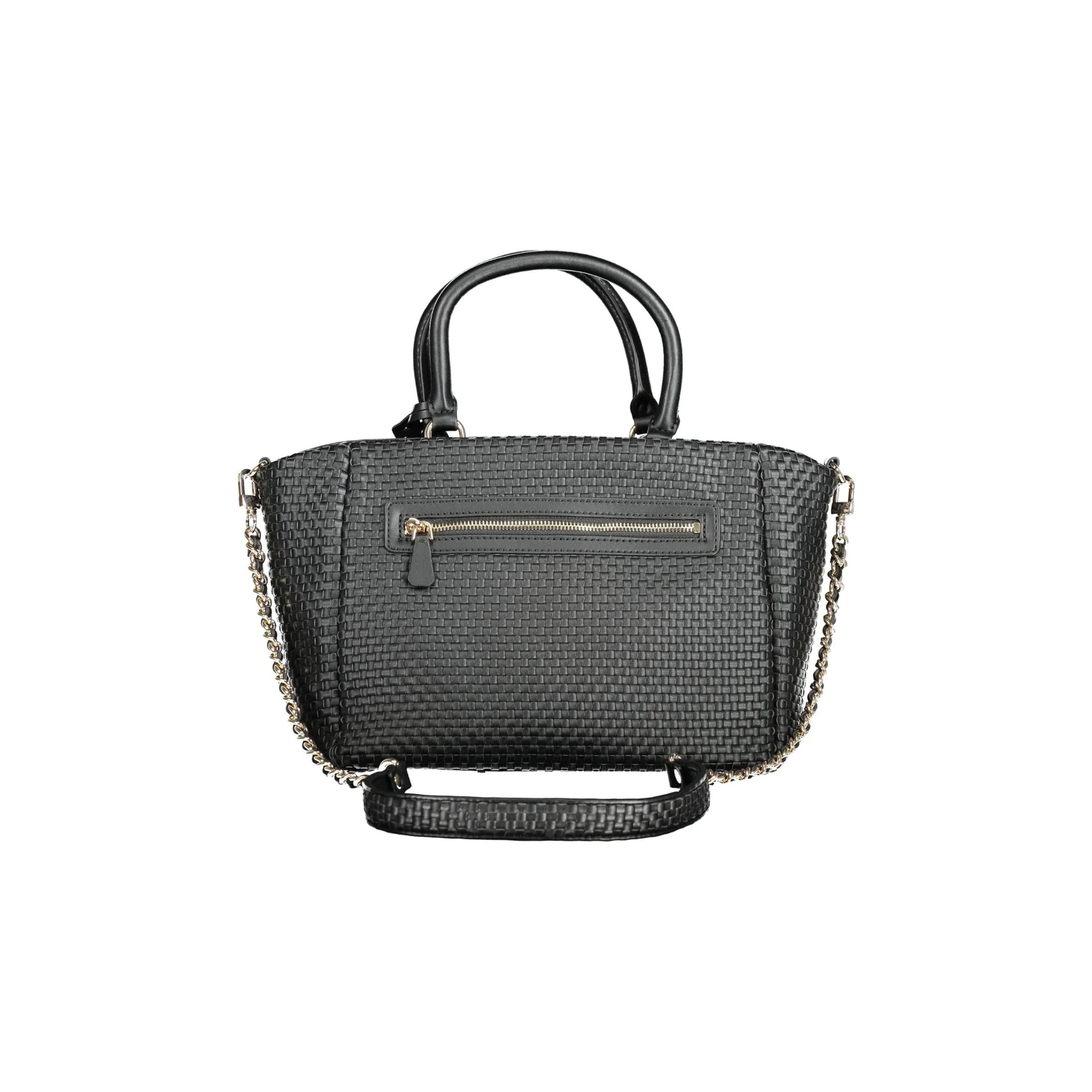 Guess Jeans Borsa a Tracolla Donna Nera Logo Borse nero - vista 2