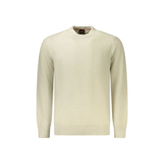Boss Camiseta Masculina Bege com Logo