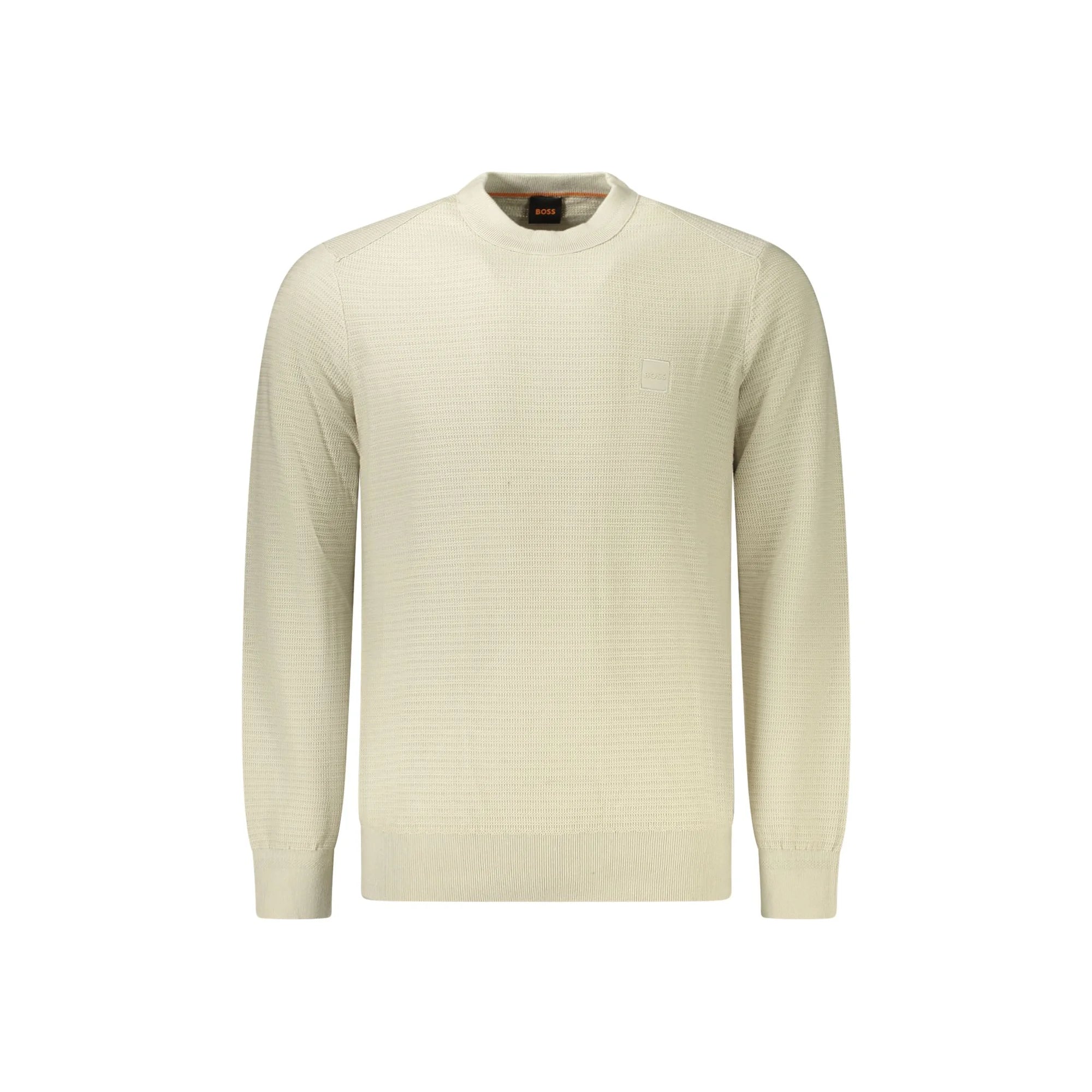 BOSS MAGLIA UOMO BEIGE