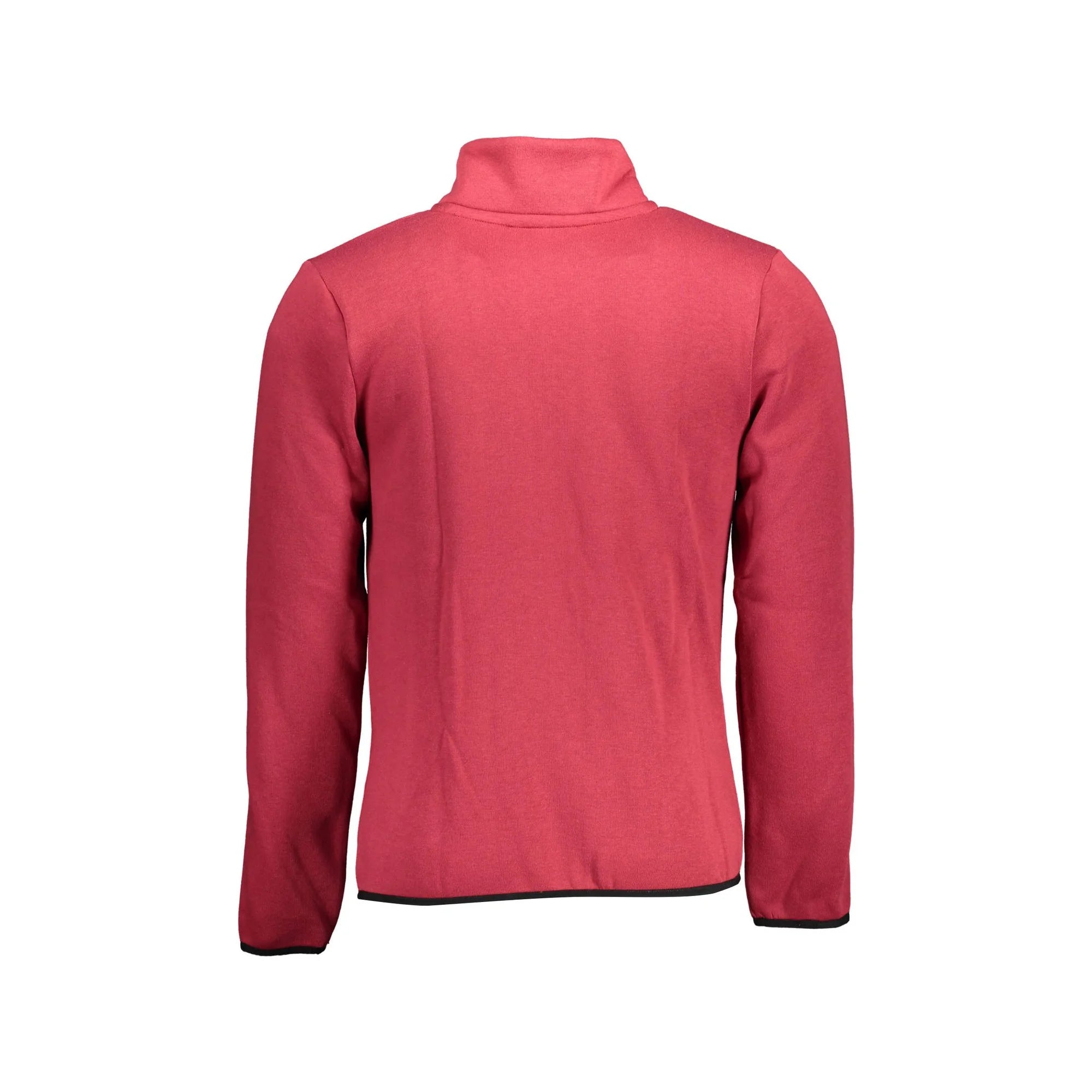 NORWAY 1963 FELPA CON ZIP UOMO ROSSO