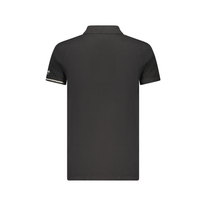 ICEBERG POLO MANICHE CORTE UOMO NERO